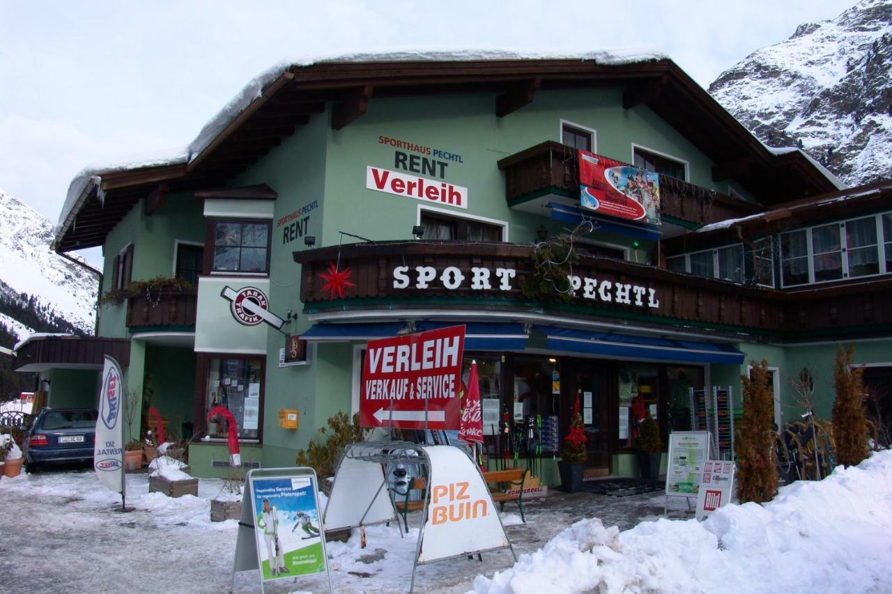 Haus Pechtl Hotell Sankt Leonhard im Pitztal Eksteriør bilde