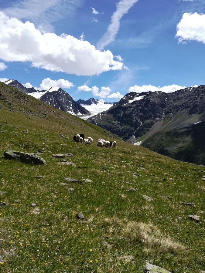 Haus Pechtl Hotell Sankt Leonhard im Pitztal Eksteriør bilde